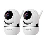 Pack x2 - Cámara de Seguridad GADNIC IP Motorizada Full HD Wi-Fi Visión Nocturna SX9