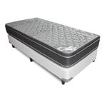 Conjunto Colchón de Espuma + Base Gani Silver Flex 100x190cm
