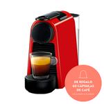 Cafetera Nespresso Essenza Mini D Roja con Sistema de Cápsulas