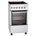 Cocina Eléctrica Vitrocerámica Inoxidable 50x60cm 4 Placas Dalton