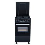 Cocina Eléctrica Dalton 50x50cm Slim Negra Clase A
