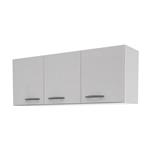 Alacena 120 cm. 3 Puertas Blanca Delos