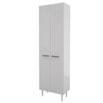 Despensero Multiuso Blanco 2 Puertas con Estantes internos Delos
