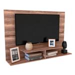 Panel Para Tv Delos Hasta 50" Con Soporte Fijo Roble Nebraska Gris
