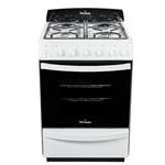 Cocina Florencia Blanca 56cm Luz Encendido Timer Reja de Fundición 5546