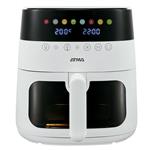 Freidora Sin Aceite ATMA con Visor 8L Digital Blanca FR248AWP.