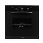 Horno Eléctrico Longvie 60x60cm Grill Termostato Timer Grafito HE1500G