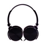 Auricular Negro con Micrófono Conector de 3,5mm 2 Drivers 40mm Noblex