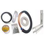 Kit de Instalación para Aires Acondicionados Split de 3500w 3 Metros Con Ménsulas