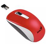 Mouse Inalámbrico Genius Rojo y Blanco NX-7010
