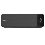 Aire acondicionado Split Philco 3400w Frio Calor Clase A Negro PHBKS34HA6A.