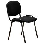 Silla Dakot Línea 700 Apilable Tapizado de Tela Negra