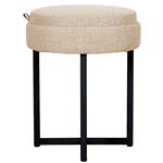 Banqueta | Mesa Dalton 2 en 1 Reversible Negro Beige TY-164