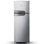 Heladera con Freezer Whirlpool No Frost 361L Clase A Inoxidable WRM39CK.