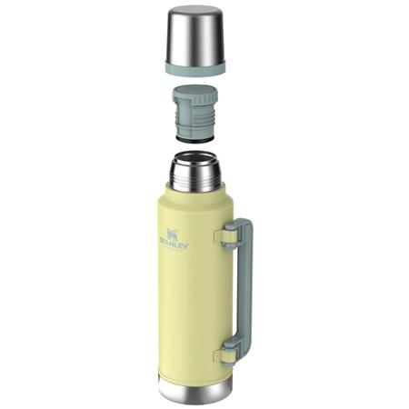 Termo Stanley Original Clásico 1,4L Pomelo Asa Plegable Tapón Cebador