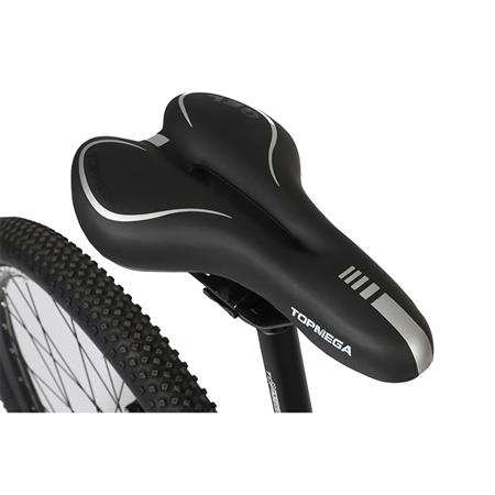 Bicicleta Mountain Bike Topmega Regal R29 Aluminio 21v Negra/Blanca/Gris Talle L
