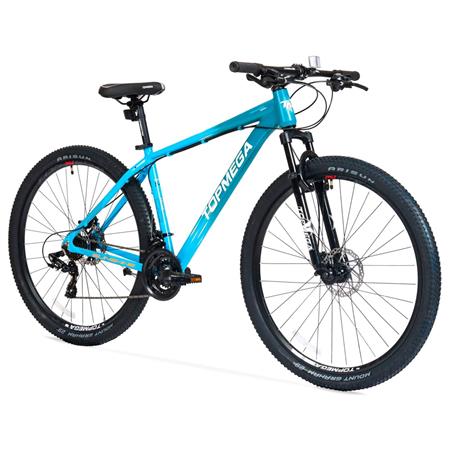 Bicicleta Mountain Bike Topmega Sunshine R29 21v Shimano Talle S Celeste