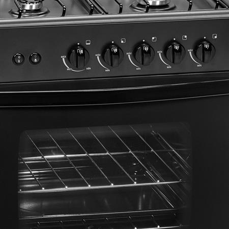 Cocina Grafito 56cm Encendido Luz Válvula de Seguridad Longvie