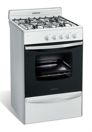 Cocina Blanca 56cm Multigas Eficiencia Energética AA Longvie