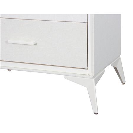 Cajonera | Organizador Dalton 6 Cajones Crema Metal Tela 231002