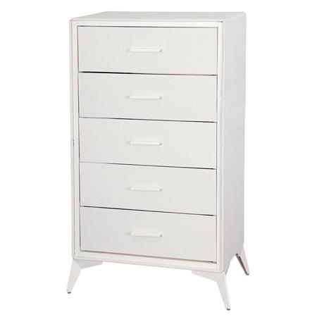 Cajonera | Organizador Dalton 5 Cajones Crema Metal Tela 231027