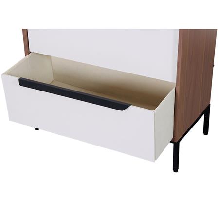 Cajonera | Organizador Dalton 3 Cajones Blanco Marrón 24303L