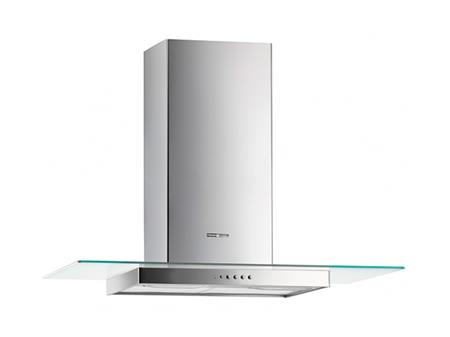 Campana Vetro Acero 90cm Doble turbina Spar