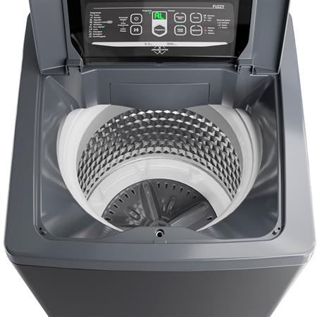 Lavarropas Automático Drean Neo Fuzzy 6.5kg 800rpm Carga Superior A+ Gris.