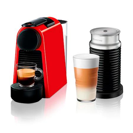 Cafetera Essenza Mini Negra + Aeroccino Nespresso