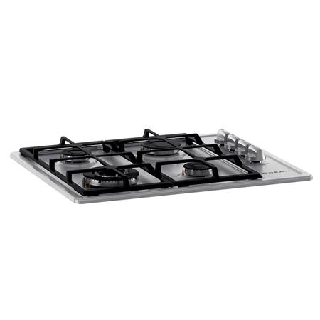 Anafe Drean Acero Inoxidable 60cm Multigas Reja Fundición Encendido AGDR60EIA1