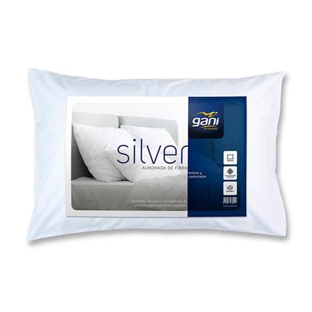 Almohada de Fibra Gani Silver 70x40cm