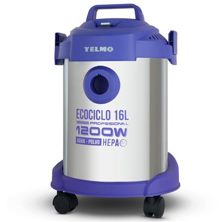 Aspiradora Yelmo 16L 1200W Agua y Polvo AS-3314