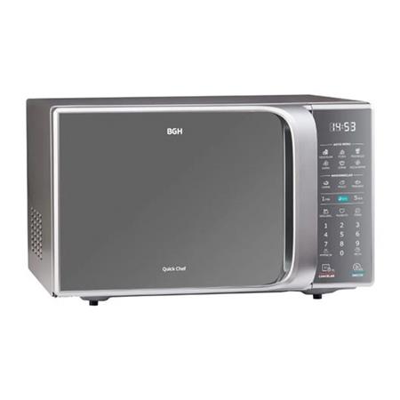 Microondas BGH Digital Plata 20lts ECO 700w