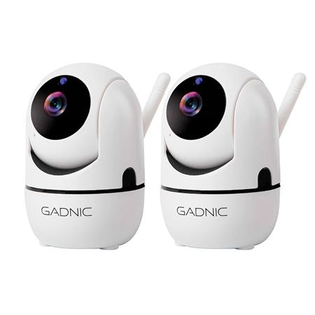 Pack x2 - Cámara de Seguridad GADNIC IP Motorizada Full HD Wi-Fi Visión Nocturna SX9
