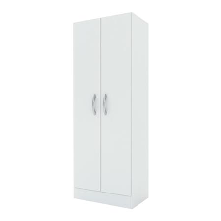 Despensero 160cm 2 Puertas con Estantes Blanco Delos