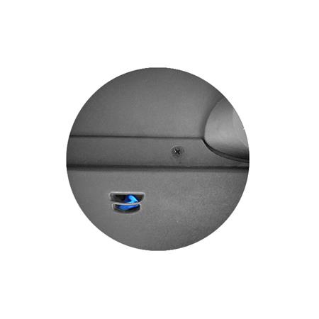 Calefactor Tiro Balanceado 3000kcal Encendido Eléctrico Visor Termostato Grafito Longvie.