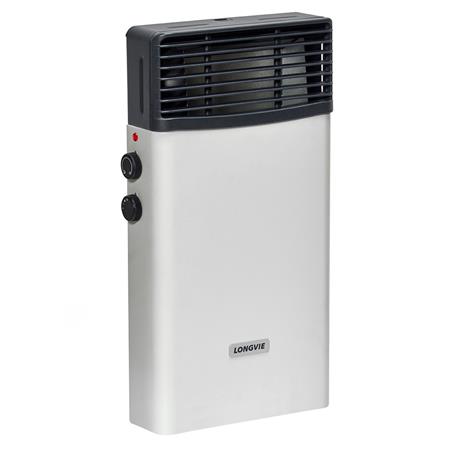 Calefactor Eléctrico Longvie 2000W Aluminio con Termostato Pie/Colgar Tiza