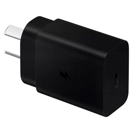 Cargador Samsung de carga rápida Cable tipo-C 15W Negro