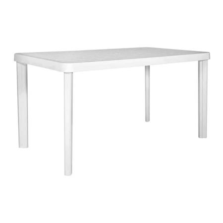 Mesa Rectangular Bali 120x70cm Blanca Garden Life
