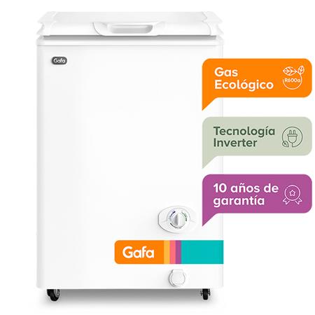 Freezer Horizontal Inverter Gafa 117 Litros Blanco