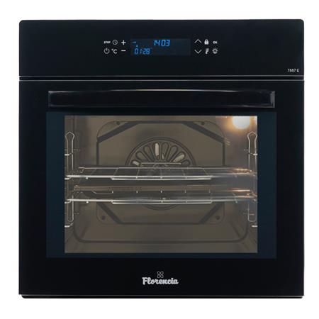 Horno Eléctrico de Empotrar Florencia Triple Vidrio Black Touch Convector 7887E