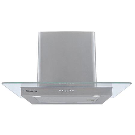 Campana Florencia 60cm Inoxidable Vidrio 750m3/h 3 Vel Luz CR60V