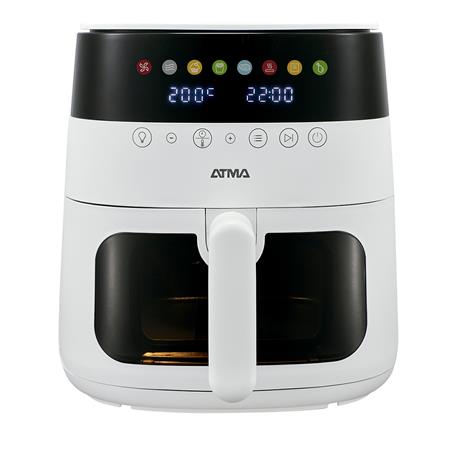 Freidora Sin Aceite Atma con Visor 6 Litros Panel Digital Blanca FR246AWP