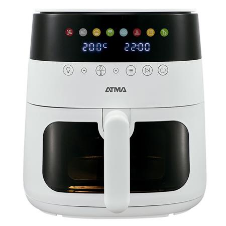 Freidora Sin Aceite ATMA con Visor 8L Digital Blanca FR248AWP