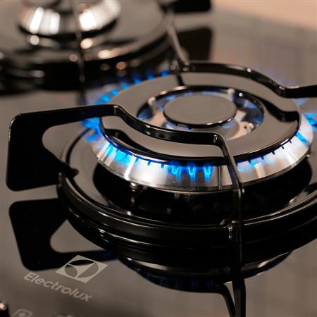 Anafe Multigas Electrolux Vidrio Templado 75x52cm 5 Hornallas Triple Llama