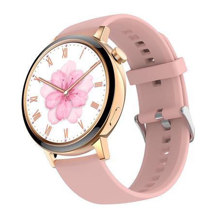 Reloj Inteligente Grow Home GR-22GT Rosa Malla de Silicona