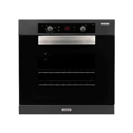 Horno a Gas Longvie Grafito 68,5L Display Turbo Ventilación Tangente