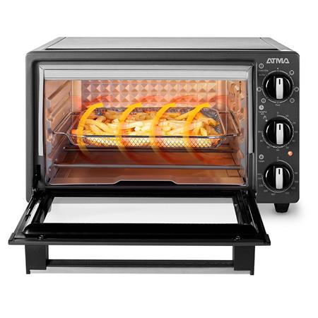 Horno Eléctrico Grill ATMA con Freidora de Aire HGFAB2024PI