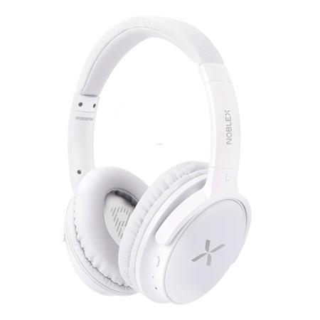 Auriculares Inalámbricos Vincha Noblex Bluetooth 5.0 Blanco HP350BTW