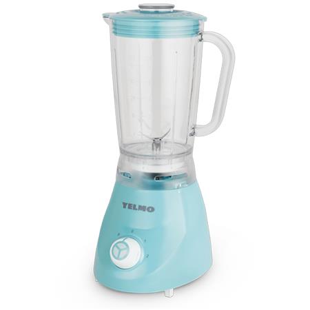 Licuadora Yelmo 1.5Lts 650W 2 Velocidades Celeste LC-1009